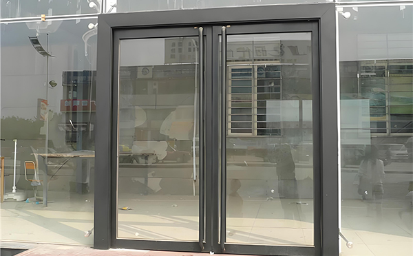 盐池玻璃地弹门