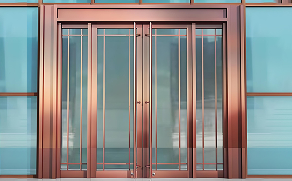 盐池玻璃地弹门