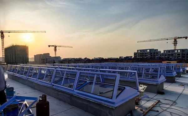 消防盐池排烟窗工作原理