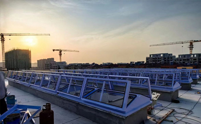 消防盐池排烟窗开启角度