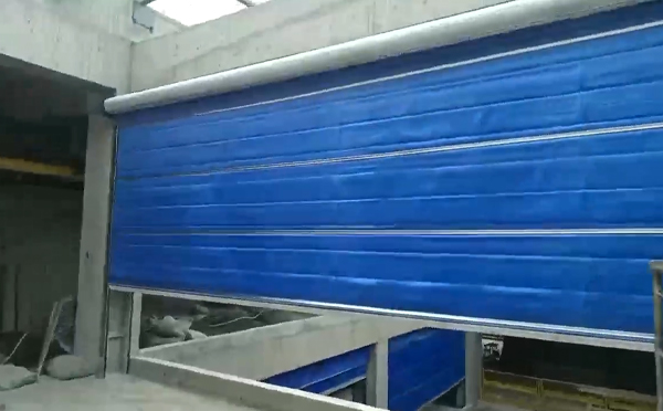 大型物流园区完成盐池防火门整体安装工程