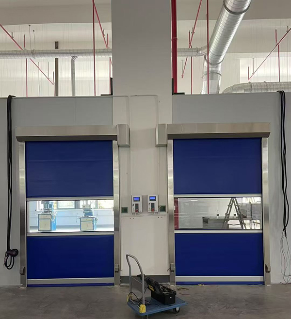 盐池快速盐池卷帘门助力食品加工车间环境升级